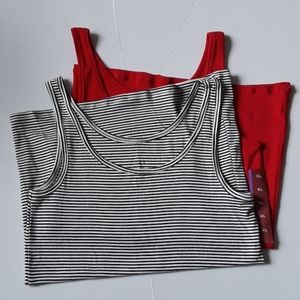 Two tank tops